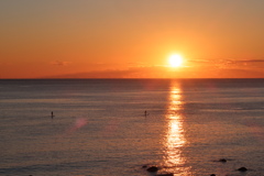 浅所海岸初日の出