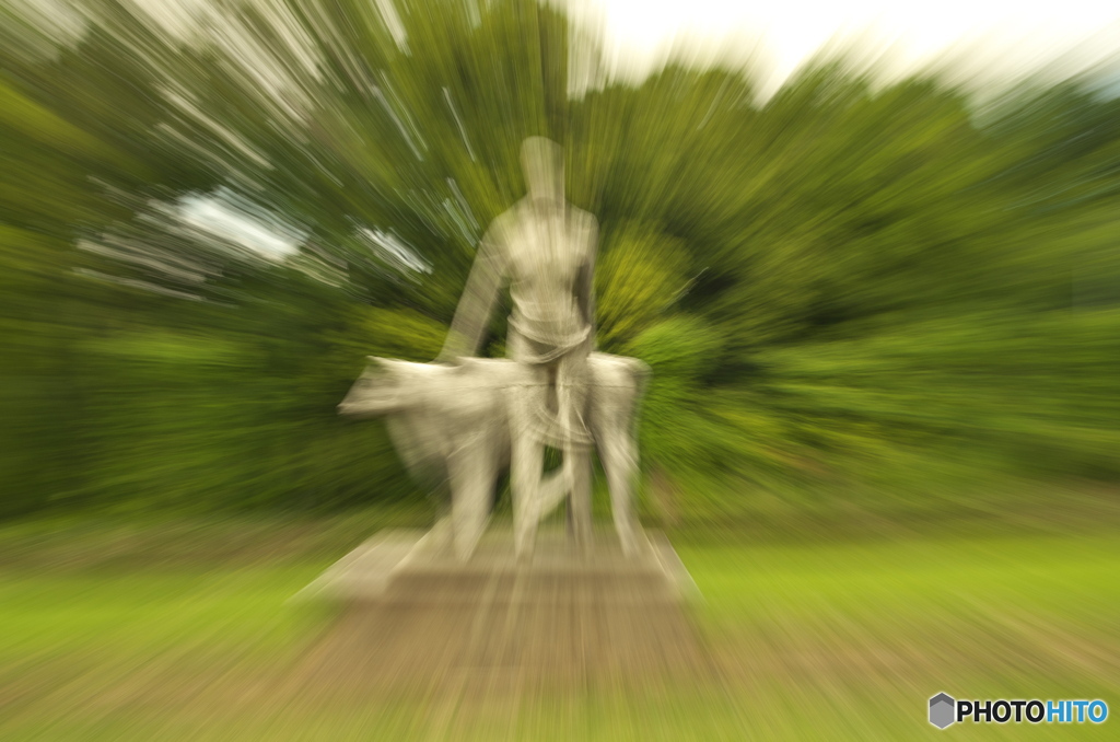 公園のオブジェ