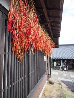 馬籠宿にて