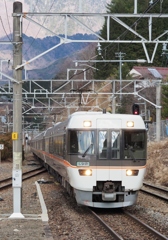 中央西線　須原駅にて