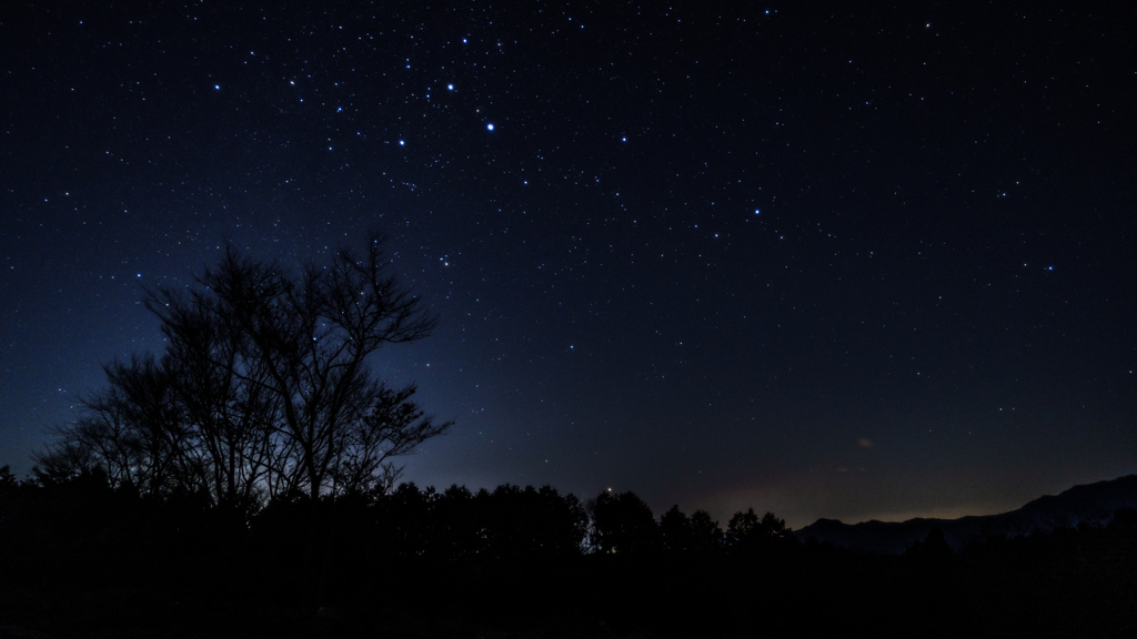 富士山麓の星景【12月】 (3)