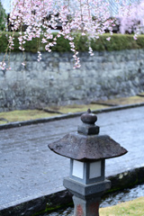 寺院にて