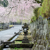 寺院にて
