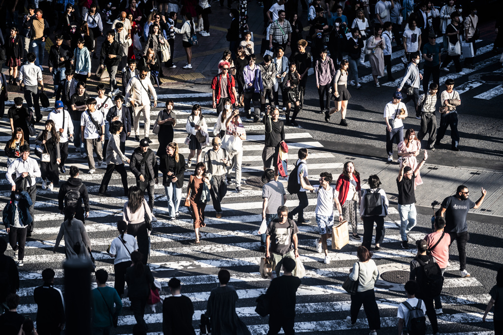 渋谷 スクランブル交差点