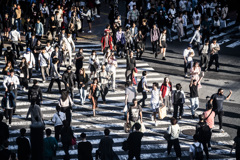 渋谷 スクランブル交差点