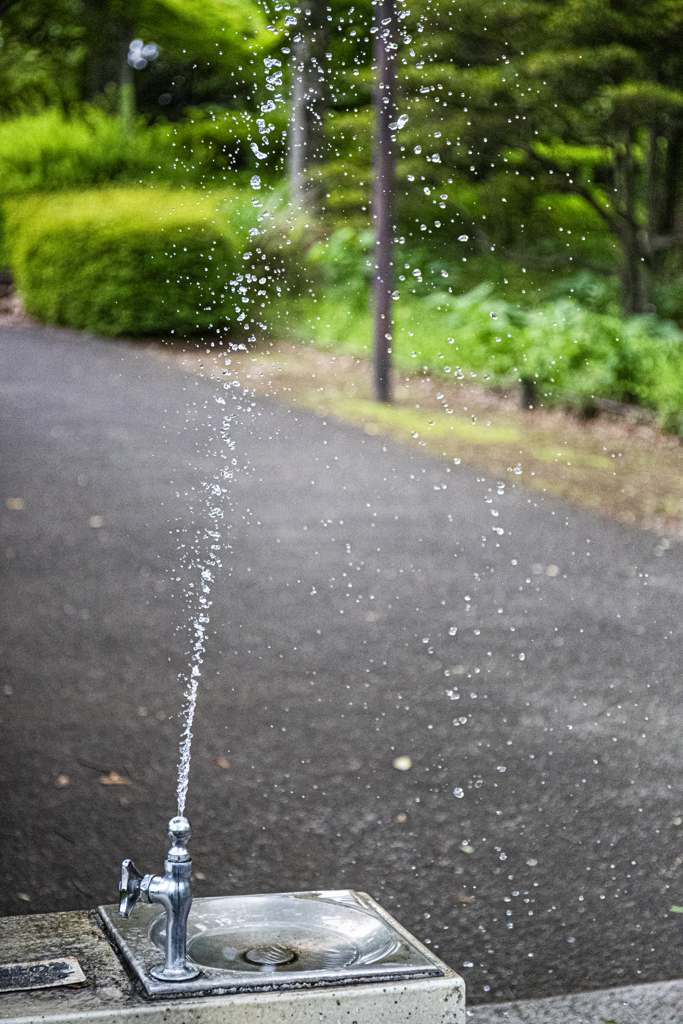 水しぶき