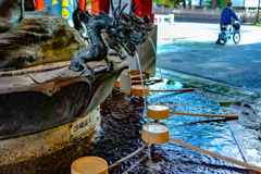 浅草寺 龍の水