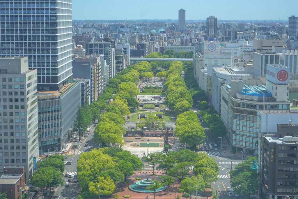 名古屋 電波塔から望む