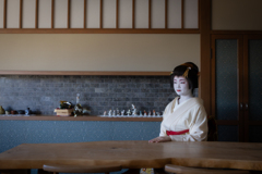 鴨川のほとりで