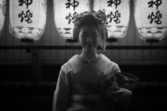 街の中で