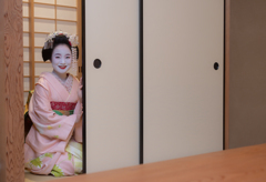 一瞬の笑顔