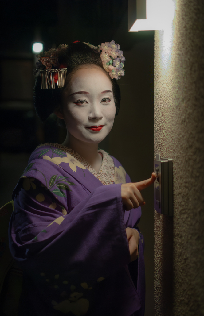 真夜中の一コマ