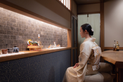 鴨川のほとりで