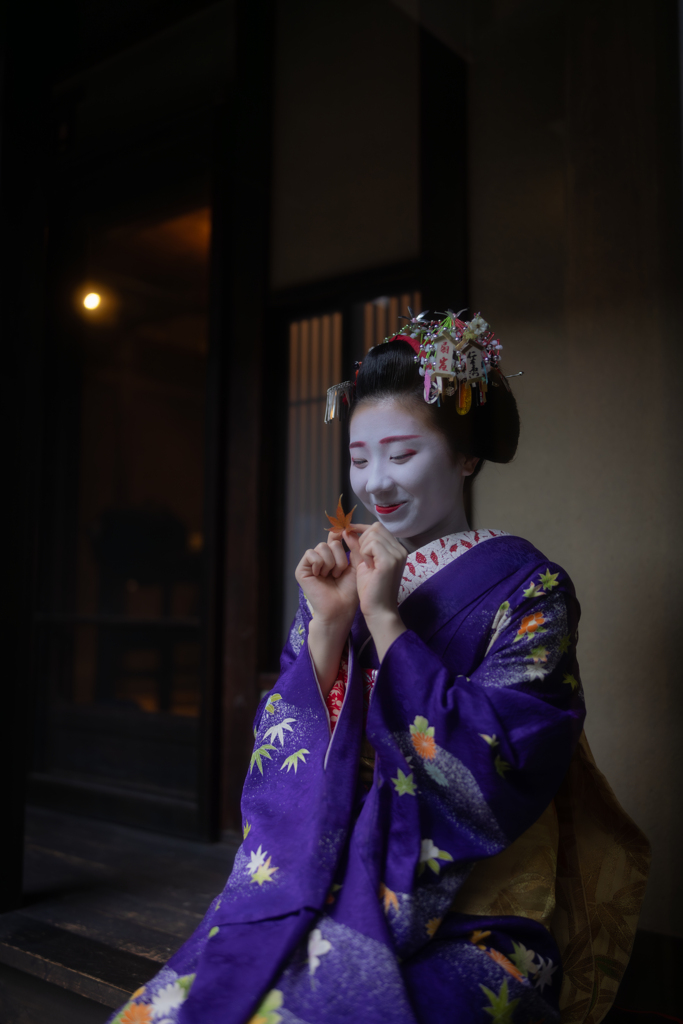 残り紅葉