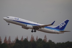 シンプルに離陸シーン