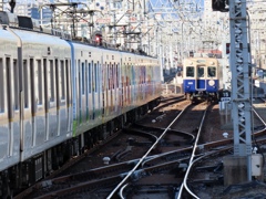 昨日引退の青胴車