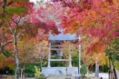 鷲林寺の鐘楼