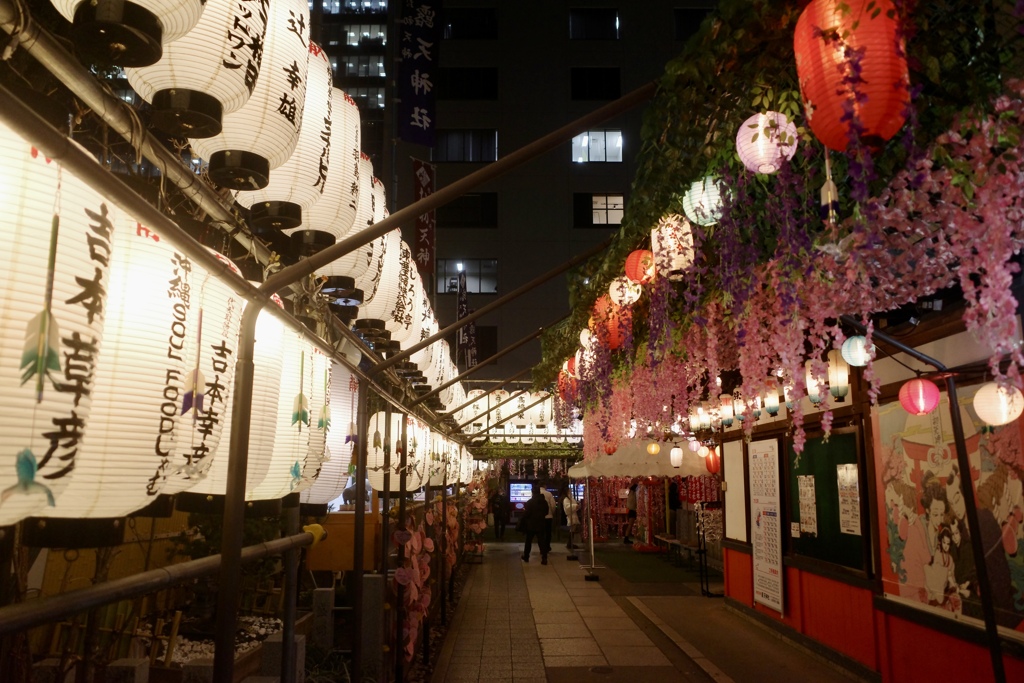 曽根崎心中　お初天神