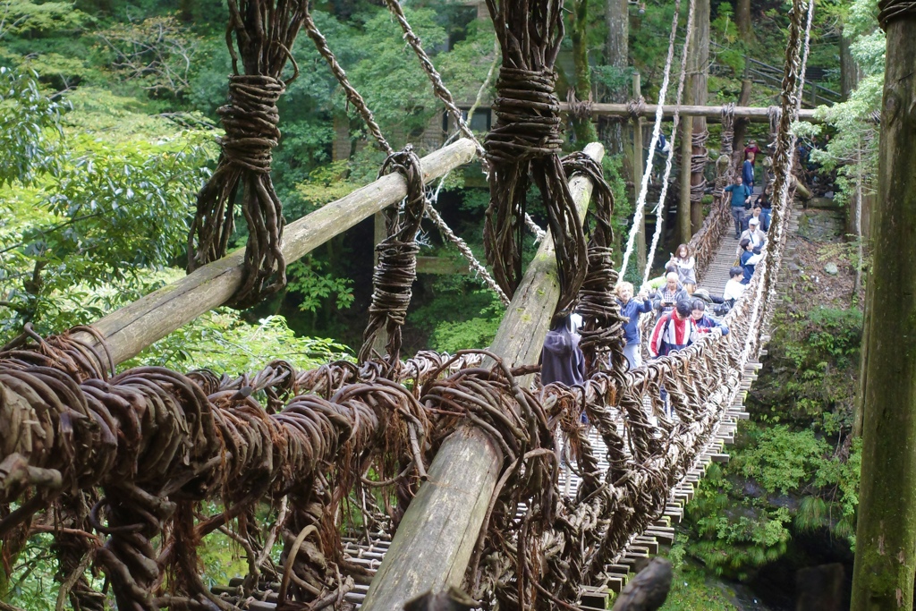 徳島　かずら橋