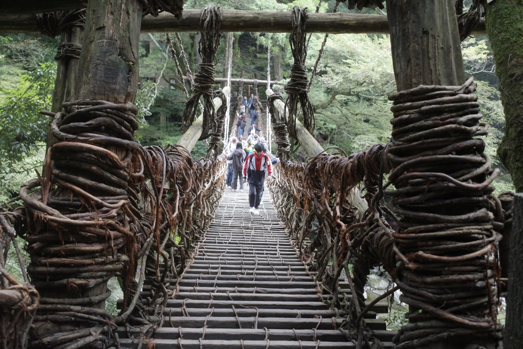 徳島　かずら橋