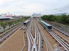 六甲ライナーの車庫