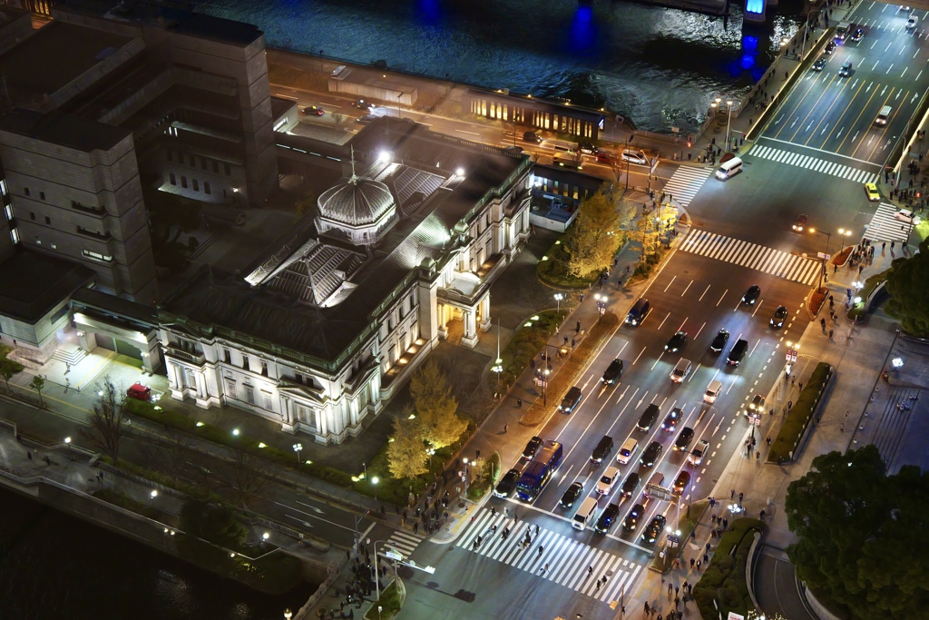 日銀大阪と御堂筋