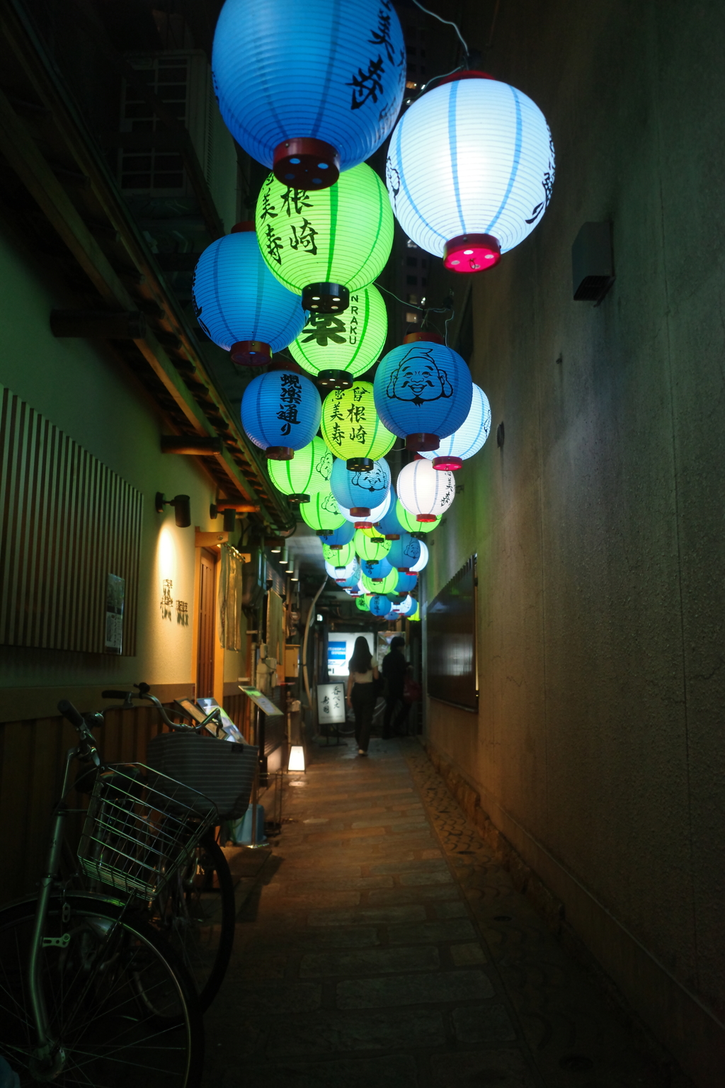 北新地の路地