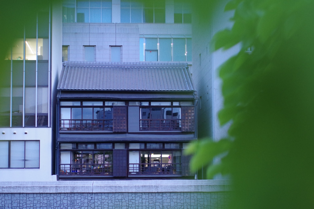 北浜のカフェ