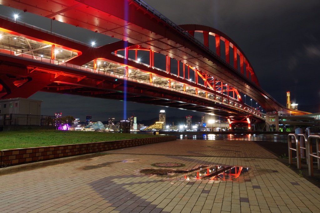 神戸大橋　横から