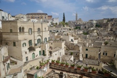 イタリアの洞窟住居