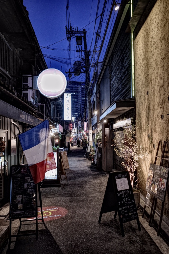 大阪福島　路地