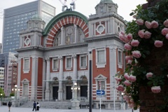 バラと大阪市中央公会堂