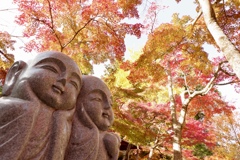 鷲林寺のアイアイ地蔵