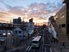 平凡な夕暮れ