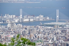 山から見える神戸の橋③