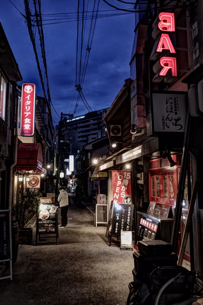 大阪福島　路地