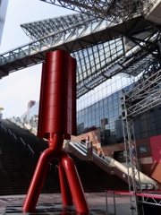 京都駅のオブジェ