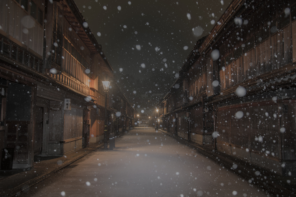 雪降る夜