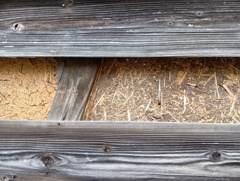 稲藁　発酵　土壁