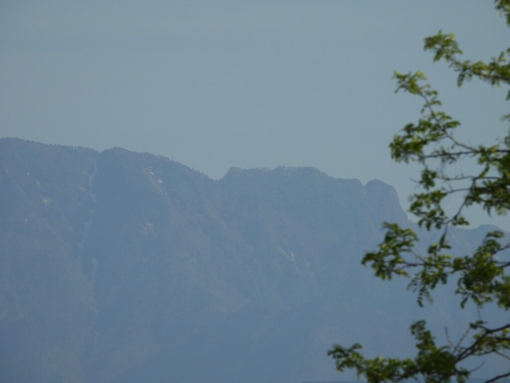 石鎚連峰　残雪