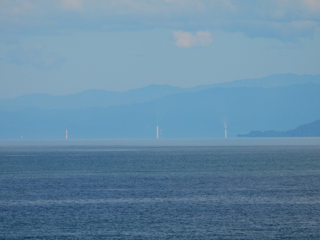 法皇山脈　そして　伊予三島方面