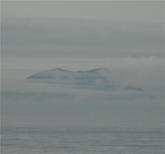 梅雨　斎灘と島影