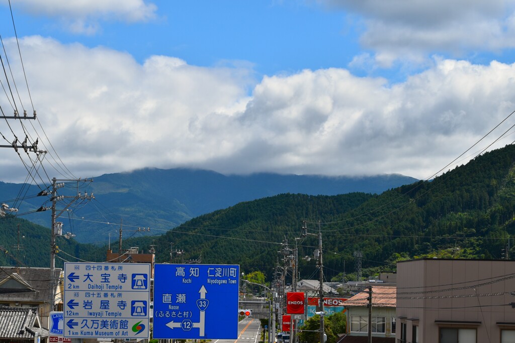 大川峯　遠望