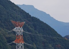 送電網　寒風山