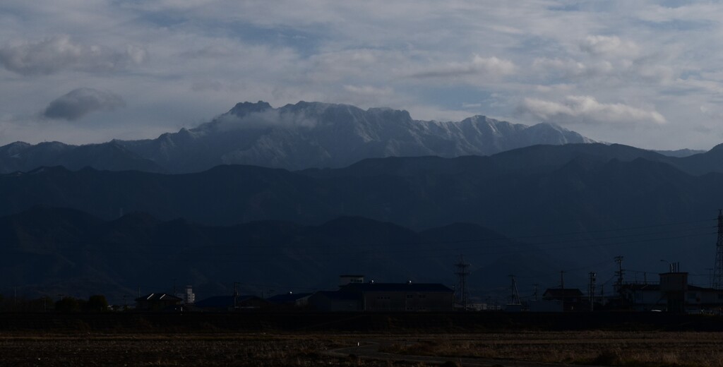 石鎚連峰