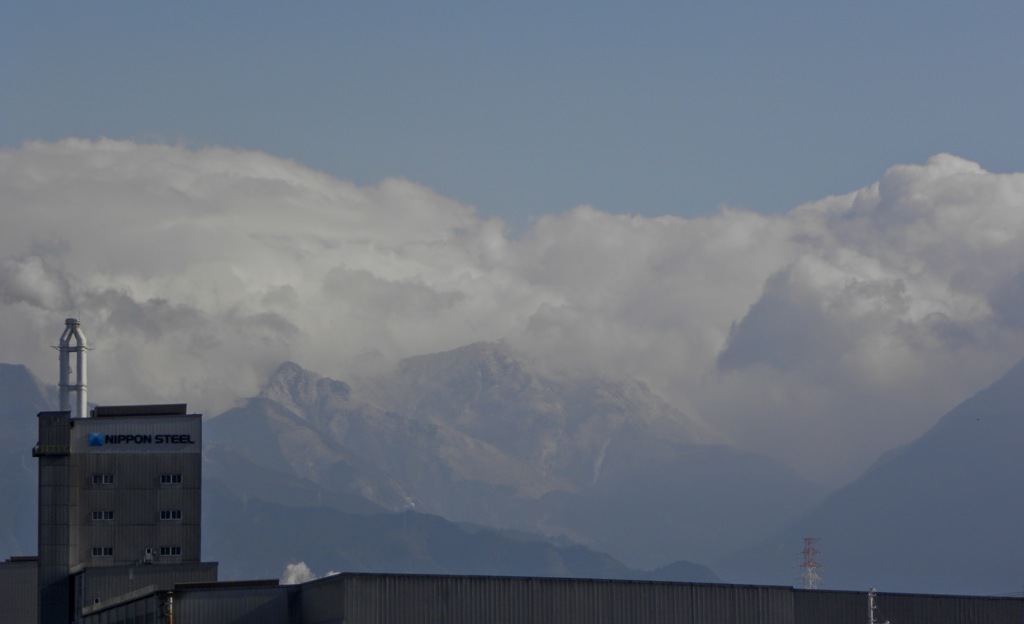 遠望　瓶ヶ森林道方面