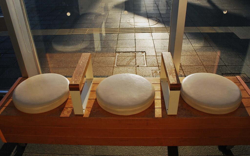 夕暮れ　小休止