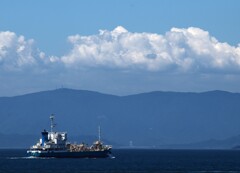 伊予灘　野呂山　方面