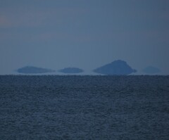夕暮れ手前　浮島