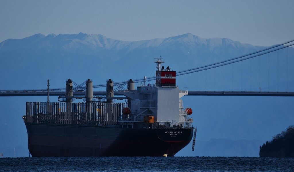 斎灘　四国山地